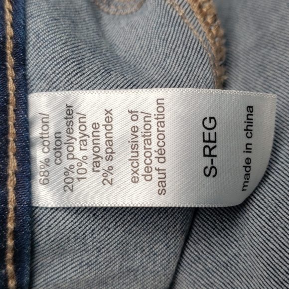 Maurices Women's Blue Stretch Jeans Size S-REG inseam 31.5 - Picture 10 of 15